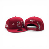Red Los Angeles Angels Gray Bottom Looney Tunes Bugs Bunny 9Fifty Snapback