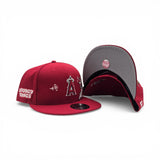 Red Los Angeles Angels Gray Bottom Looney Tunes Bugs Bunny 9Fifty Snapback