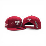 Red Washington Nationals Gray Bottom Looney Tunes Bugs Bunny 9Fifty Snapback