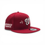 Red Washington Nationals Gray Bottom Looney Tunes Bugs Bunny 9Fifty Snapback