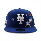 Royal Blue New York Mets Pink Bottom Looney Tunes Lola Bunny 9Fifty Snapback