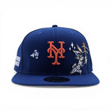 Royal Blue New York Mets Gray Bottom Looney Tunes Bugs Bunny 9Fifty Snapback