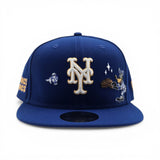 Royal Blue New York Mets Citrus Orange Bottom Looney Tunes Daffy Duck 9Fifty Snapback