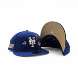 Royal Blue New York Mets Tan Bottom Looney Tunes Tasmanian Devil 9Fifty Snapback