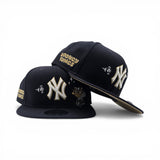 Navy Blue New York Yankees Tan Bottom Looney Tunes Tasmanian Devil 9Fifty Snapback