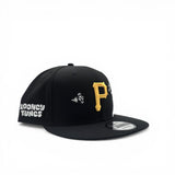 Black Pittsburgh Pirates Gray Bottom Looney Tunes Bugs Bunny 9Fifty Snapback