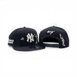 Navy Blue New York Yankees Gray Bottom Looney Tunes Bugs Bunny 9Fifty Snapback