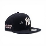 Navy Blue New York Yankees Pink Bottom Looney Tunes Lola Bunny 9Fifty Snapback