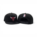 Black Chicago Bulls Gray Bottom 2026 NBA Draft Rhinestone Logo New Era 9Fifty Snapback