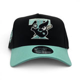 Black Toronto Blue Jays Mint Curved Brim Gray Bottom 1993 World Series Side Patch New Era A-Frame 9Forty Snapback