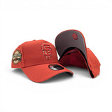 Orange San Francisco Giants Curved Brim Gray Bottom 2000 Inaugural Year Side Patch New Era 9Forty Snapback