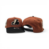 Rust Orange Montreal Expos Black Curved Brim Gray Bottom 1982 All Star Game Side Patch New Era 9Forty Snapback