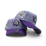 Lavender Pittsburgh Pirates Purple Curved Brim Gray Bottom 1994 All Star Game Side Patch New Era A-Frame 9Forty Snapback