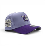 Lavender Pittsburgh Pirates Purple Curved Brim Gray Bottom 1994 All Star Game Side Patch New Era A-Frame 9Forty Snapback