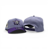 Lavender Pittsburgh Pirates Purple Curved Brim Gray Bottom 1994 All Star Game Side Patch New Era A-Frame 9Forty Snapback