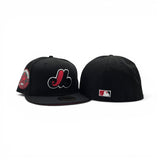 Black Montreal Expos Red Bottom 1982 All Star Game New Era 59Fifty Fitted