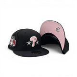 Black Philadelphia Phillies Pink Bottom 1996 All Star Game Side Patch New Era 59Fifty Fitted
