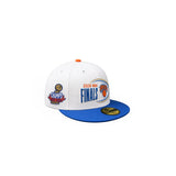 *** PRE-ORDER ARRIVING MIDDLE Of AUGUST 2026 White NBA Finals New York Knicks Royal Blue Visor Gray Bottom  2025-2026 Champs Side Patch New Era 59Fifty Fitted
