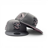 Gray Toronto Blue Jays Storm Gray Visor Pink Bottom 1991 All Star Game Side Patch New Era 9Fifty Snapback