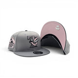 Gray Toronto Blue Jays Storm Gray Visor Pink Bottom 1991 All Star Game Side Patch New Era 9Fifty Snapback