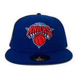 Royal Blue New York Knicks Gray Bottom 2026 Finals Participation Side Patch New Era 59Fifty Fitted