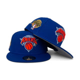 Royal Blue New York Knicks Gray Bottom 2026 Finals Participation Side Patch New Era 59Fifty Fitted