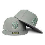 Tonal Everest Green New York Yankees Gray Bottom Color Pack New Era 59Fifty Fitted