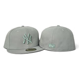 Tonal Everest Green New York Yankees Gray Bottom Color Pack New Era 59Fifty Fitted