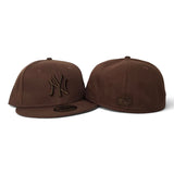 Tonal Light Brown New York Yankees Gray Bottom Color Pack New Era 59Fifty Fitted
