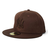 Tonal Light Brown New York Yankees Gray Bottom Color Pack New Era 59Fifty Fitted