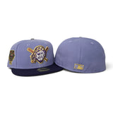 Lavender Pittsburgh Pirates Purple Visor Gray Bottom 2006 All Star Game Side Patch New Era 59Fifty Fitted