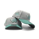 White Los Angeles Angels Mint Green Curved Brim Gray Bottom 2010 All Star Game New Era 9Fifty A-Frame Snapback