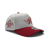 White Los Angeles Angels Red Curved Brim Gray Bottom 2010 All Star Game New Era 9Fifty A-Frame Snapback