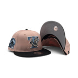 Peach Toronto Blue Jays Black Visor Gray Bottom 1991 All Star Game Side Patch New Era 9Fifty Snapback