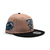 Peach Toronto Blue Jays Black Visor Gray Bottom 1991 All Star Game Side Patch New Era 9Fifty Snapback