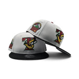 Matching White Toronto Blue Jays Black Visor Gray Bottom 1991 All Star Game New Era 9Fifty Snapback For Miro 7