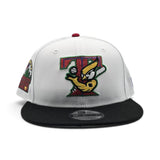 Matching White Toronto Blue Jays Black Visor Gray Bottom 1991 All Star Game New Era 9Fifty Snapback For Miro 7