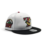 Matching White Toronto Blue Jays Black Visor Gray Bottom 1991 All Star Game New Era 9Fifty Snapback For Miro 7