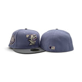 Lavender Toronto Blue Jays Gray Visor Pink Bottom 30th Season Side Patch New Era 59Fifty Fitted