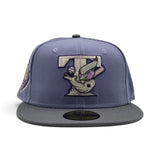 Lavender Toronto Blue Jays Gray Visor Pink Bottom 30th Season Side Patch New Era 59Fifty Fitted