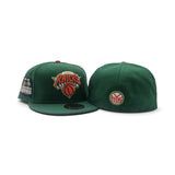 Kelly Green New York Knicks Gray Bottom 2025-2026 First Ever NBA & Emirates NBA Cup Finals Champions Side Patch New Era 59Fifty Fitted