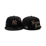 Black New York Yankees New Era Heritage Collection 59Fifty Fitted