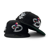 Black Arizona Diamondbacks Parrot Logo Green Bottom 2011 All Star Game Side Patch New Era 59Fifty Fitted