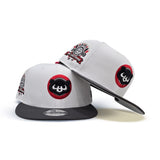 White Chicago Cubs Dark Gray Visor Light Gray Bottom 1990 All Star Game Side Patch New Era 9Fifty Snapback