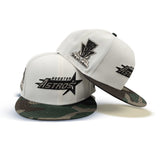 Off White Houston Astros Camo Visor Gray Bottom 35th Great Years Side Patch New Era 9Fifty Snapback