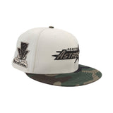Off White Houston Astros Camo Visor Gray Bottom 35th Great Years Side Patch New Era 9Fifty Snapback
