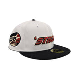 White Dashmark Mesh Houston 'stros Black Dashmark Mesh Visor Pink Bottom 35 Great Years Patch New Era 59Fifty Fitted