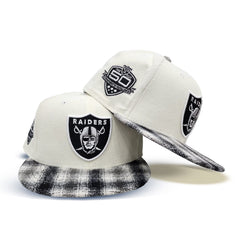 White-Las-Vegas-Raider-Fitted-
