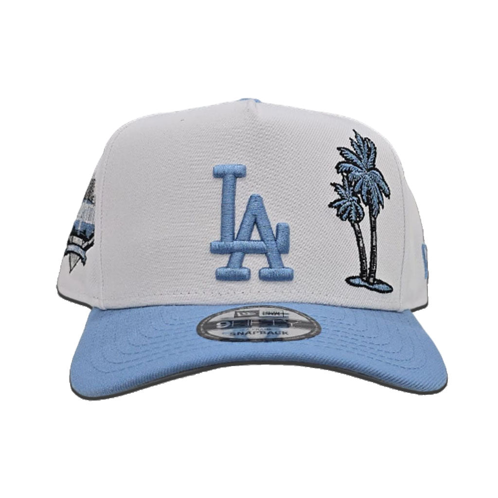 New Era 9Forty A-Frame Los Angeles Dodgers Snapback Trucker Sharon Hat – Hat Club New Era 9Forty A-Frame Los Angeles Dodgers Snapback Trucker Sharon Hat – Hat Club