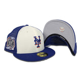 White New York Mets Gray Bottom 2000 Subway Series Side Patch New Era 59Fifty Fitted